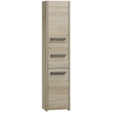 Bathroom cabinet FRANIA S43 three-door, sonoma oak